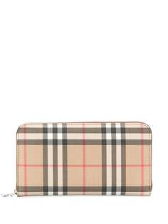 Burberry кошелек в клетку Heritage Check