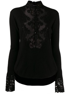 Ermanno Scervino кружевная блузка