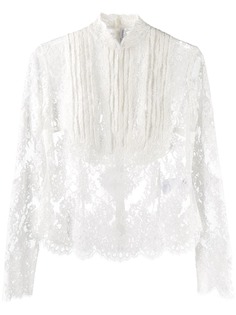 Ermanno Scervino кружевная блузка Victorian
