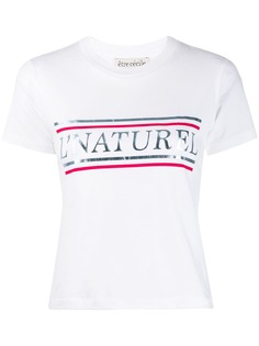 Être Cécile футболка Nature с принтом