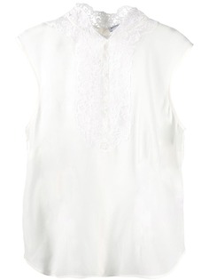 Ermanno Scervino блузка с кружевными вставками