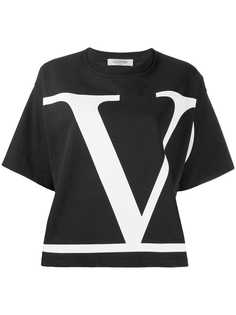 Valentino футболка с логотипом VLogo