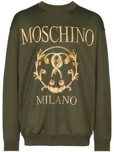 Moschino толстовка с логотипом