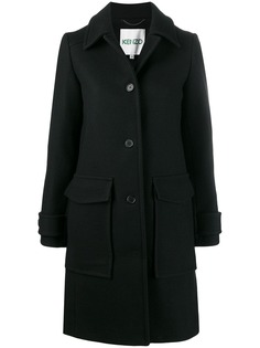 Kenzo single-breasted wool coat