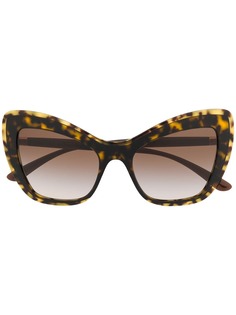 Dolce & Gabbana Eyewear солнцезащитные очки в оправе кошачий глаз