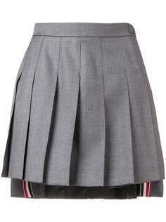 Thom Browne юбка мини с плиссировкой
