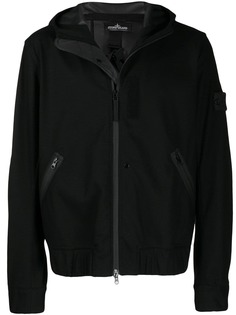 Stone Island Shadow Project куртка с капюшоном и нашивкой-логотипом