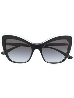 Dolce & Gabbana Eyewear солнцезащитные очки в оправе кошачий глаз