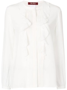 Max Mara Studio блузка с оборками