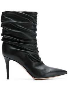 Gianvito Rossi Cecile gathered boots