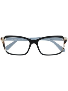 Prada Eyewear очки в прямоугольной оправе