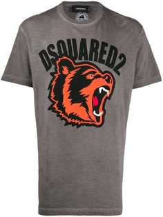 Dsquared2 футболка с принтом Bear