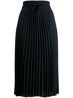 Red Valentino плиссированная юбка миди