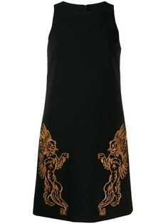 Moschino креповое платье Mythological Creatures