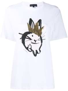 Markus Lupfer футболка Alex Bunny Foil Crown