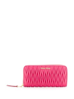 Miu Miu quilted wallet