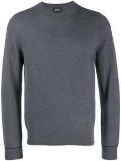 A.P.C. slim-fit crew neck pullover