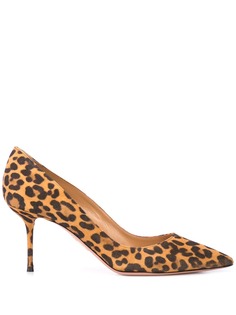 Aquazzura leopard print 75mm pumps