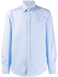 Brunello Cucinelli рубашка в полоску