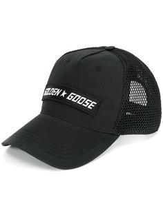 Golden Goose logo mesh-panelled baseball cap
