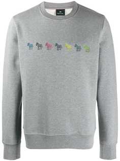 PS Paul Smith zebra embroidered sweatshirt