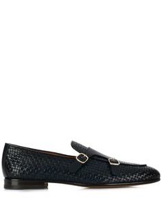 Santoni плетеные монки