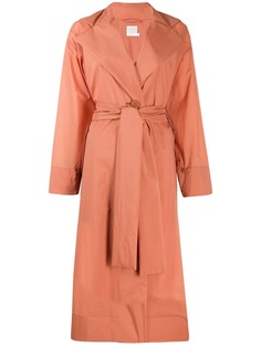 Pleats Please By Issey Miyake belted trench coat