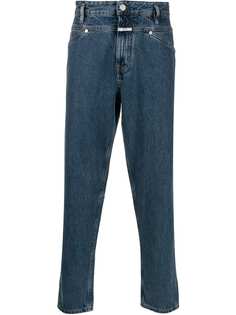 Closed straight leg jeans