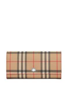 Burberry кошелек в клетку Vintage Check