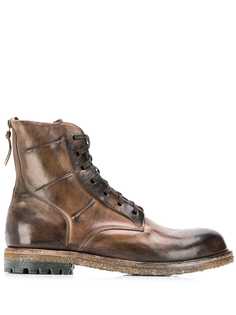 Silvano Sassetti ankle lace-up boots