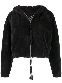 Thom Krom cropped hooded jacket