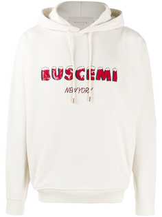 Buscemi sequin logo hoodie