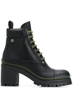 Miu Miu lace-up ankle boots