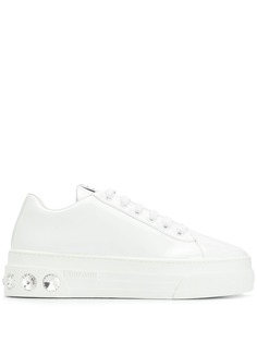 Miu Miu crystal embellished sneakers