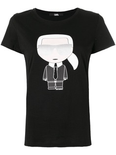 Karl Lagerfeld футболка с фирменным принтом Karl