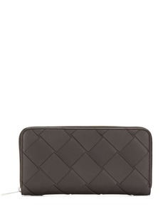 Bottega Veneta Intrecciato zip around wallet