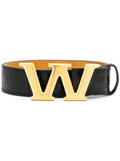 Alexander Wang W buckle belt