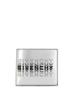 Givenchy logo shading bi-fold wallet