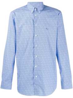 Etro embroidered logo shirt