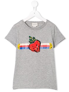 Gucci Kids strawberry print T-shirt