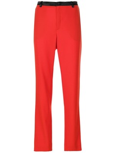 Lanvin брюки прямого кроя