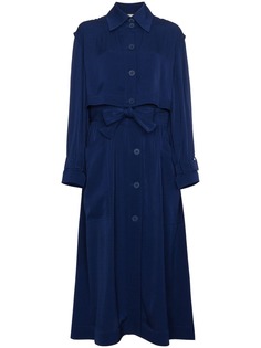 Stella McCartney тренч с эластичным поясом