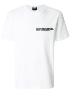 Calvin Klein 205W39nyc футболка с вышивкой