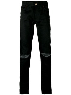 Saint Laurent байкерские джинсы