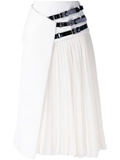 Lanvin юбка с ремешками сбоку