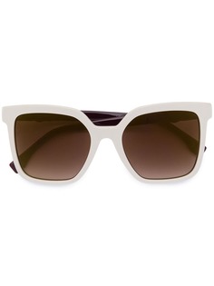 Fendi Eyewear массивные солнцезащитные очки