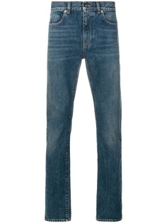 Saint Laurent классические джинсы узкого кроя