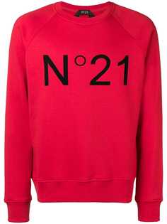 Nº21 printed logo sweatshirt