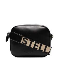 Stella McCartney каркасная мини-сумка с логотипом на ремне