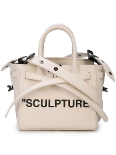 Off-White сумка через плечо Sculpture на фирменном ремне